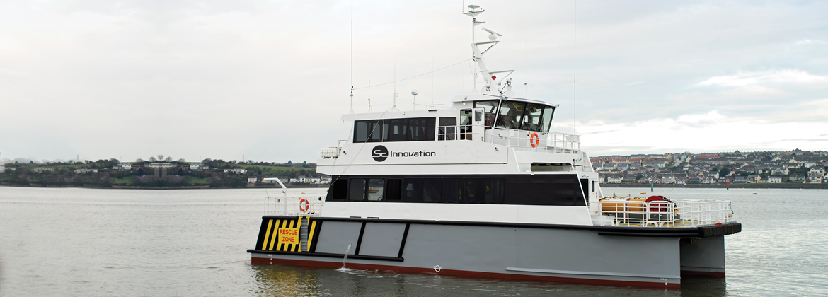 SC Innovation's SMV24 workboat, perfect for defence, or offshore energy support