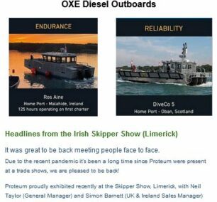 Irish Skipper Show Roundup