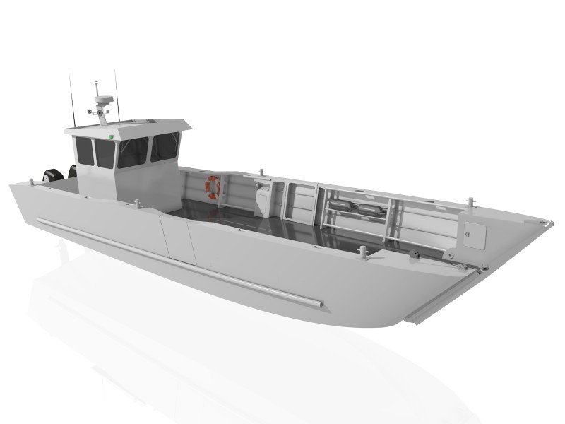 PDL 12m Landing Craft -Render